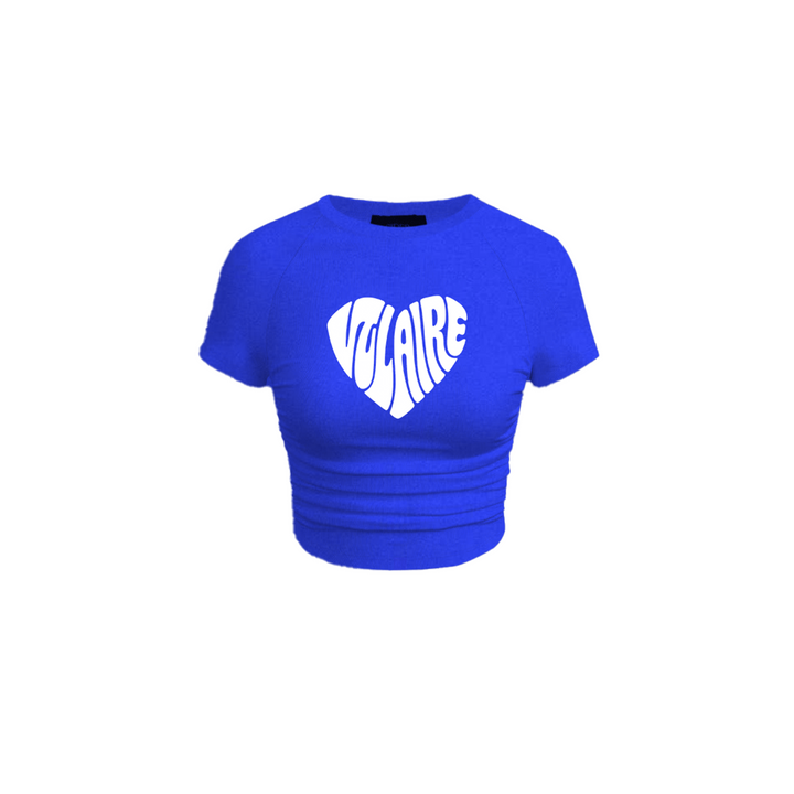 VULAIRE HEART TOP BLUE