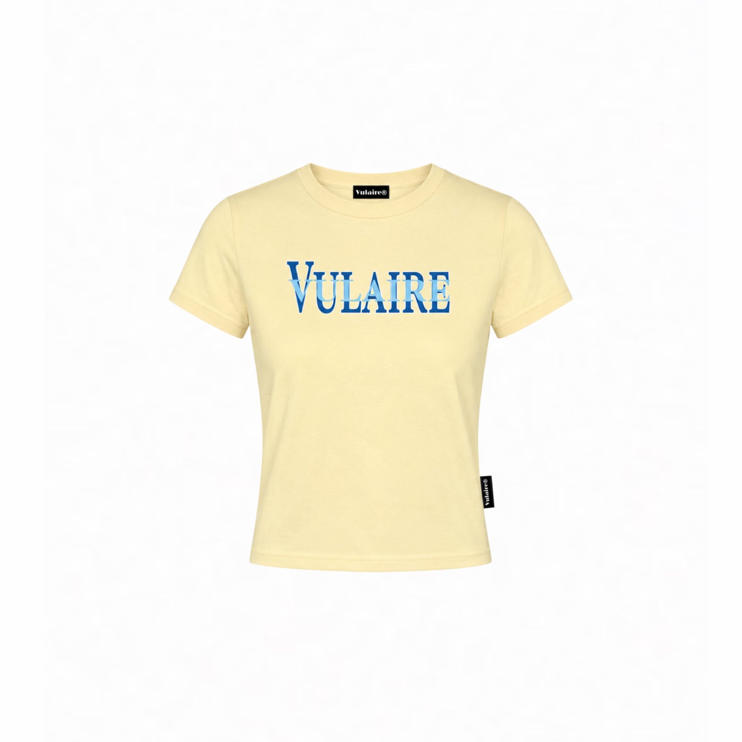 SIGNATURE VULAIRE’S BABY TEE IN BUTTER YELLOW