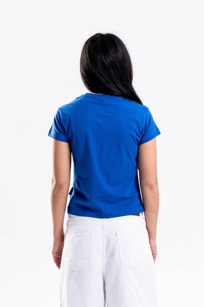ROYALE BABY TEE IN BLUE