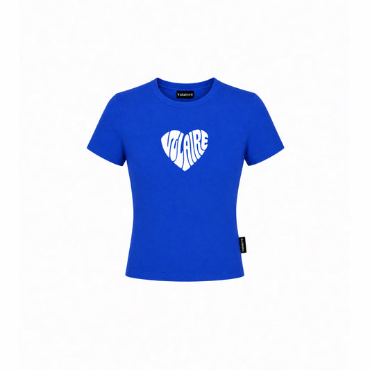 VULAIRE HEART TOP BLUE