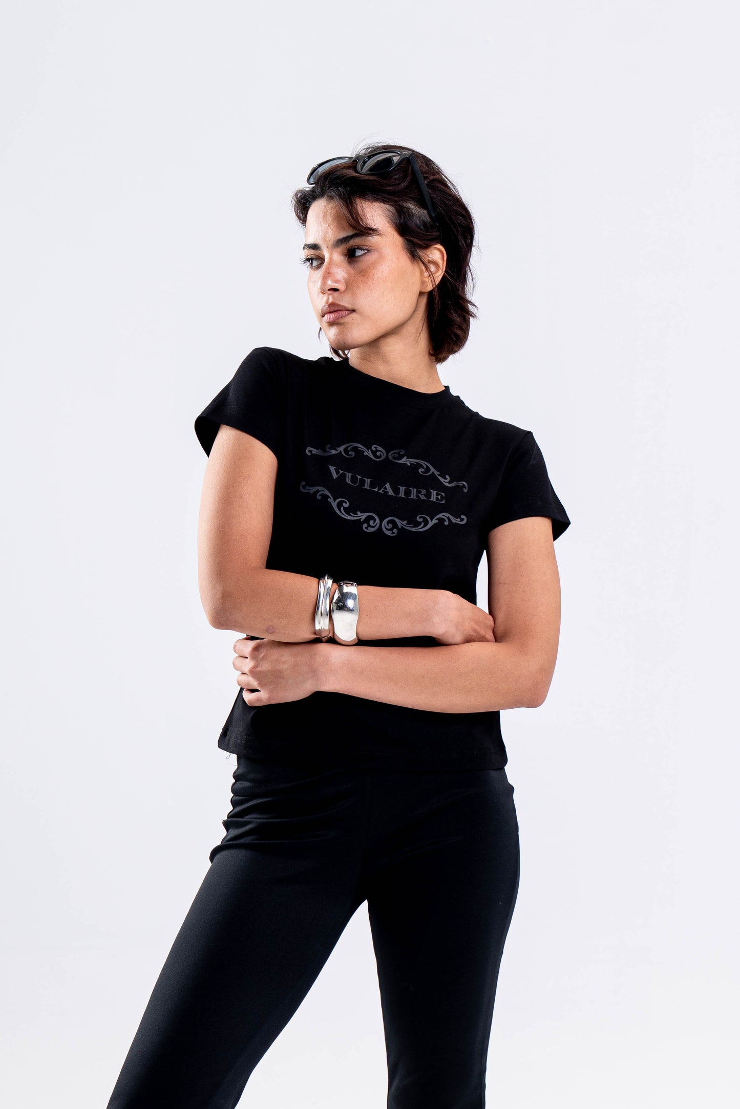 ROYALE BABY TEE IN WHITE