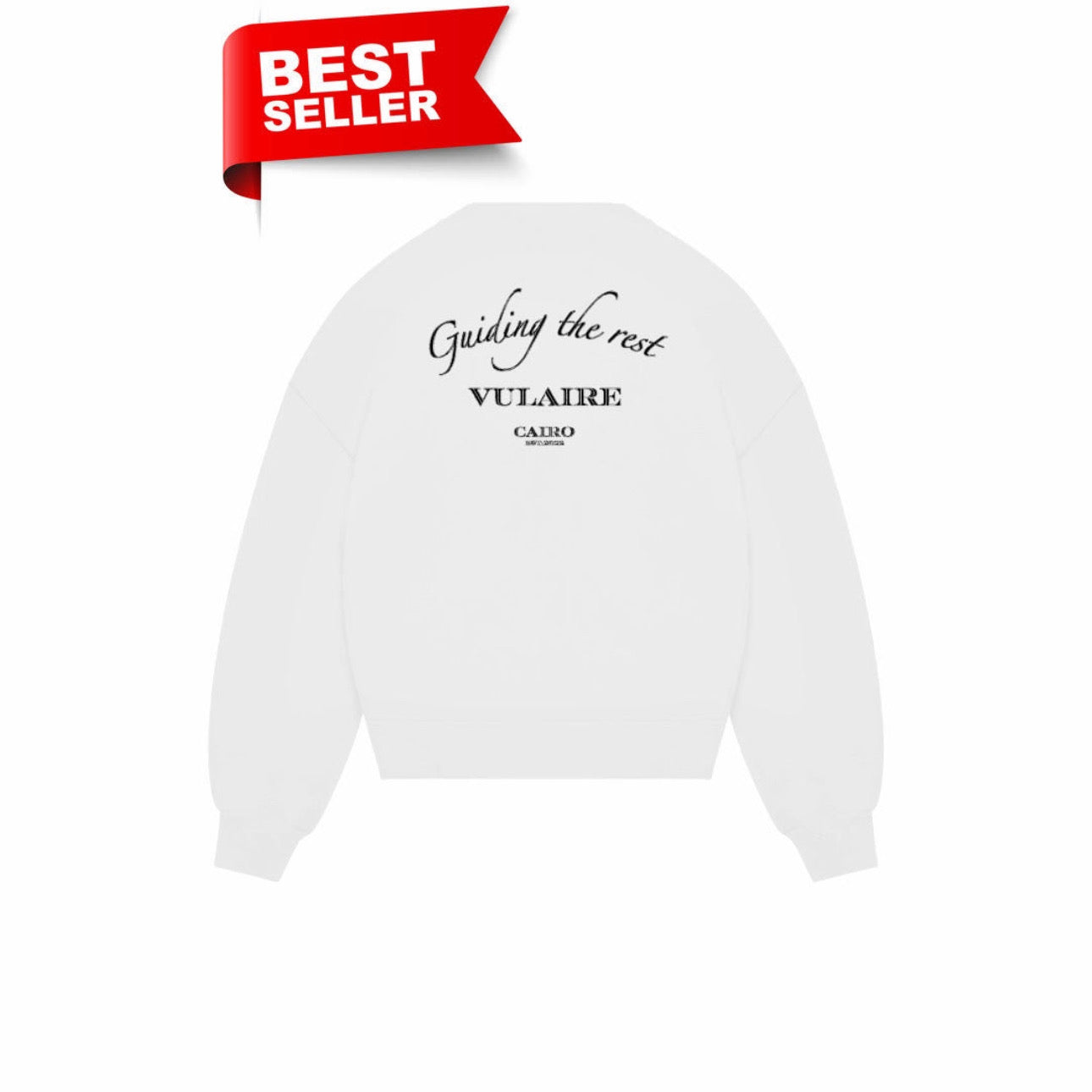 “GUIDING THE REST” CREWNECK OFFWHITE