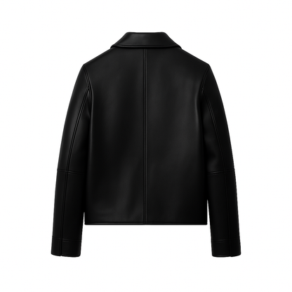 “ V “ CARPENTER LEATHER JACKET