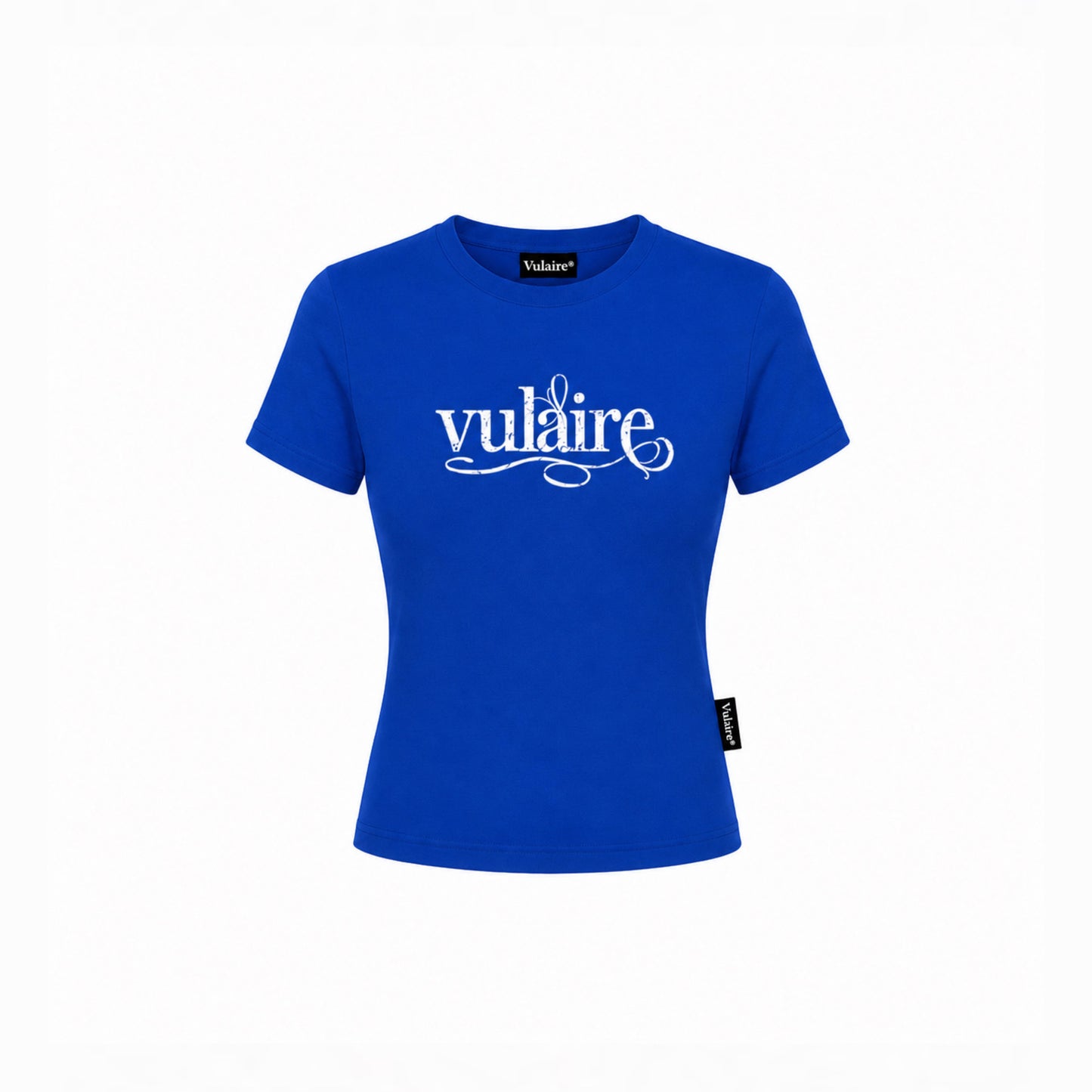 SIGNATURE VULAIRE’S BASIC BABY TEE IN BLUE