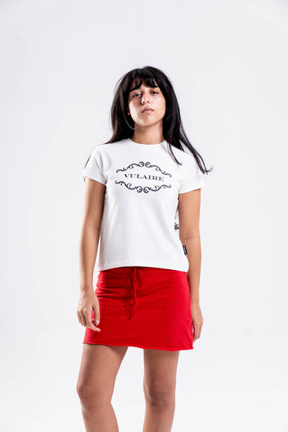 ROYALE BABY TEE IN WHITE
