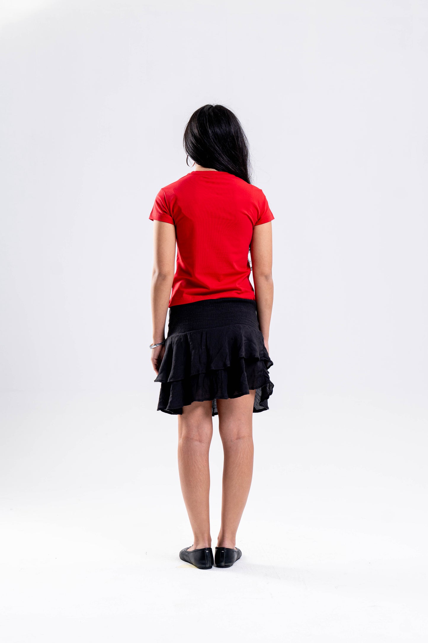 SIGNATURE VULAIRE’S BABY TEE IN RED